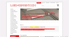 Desktop Screenshot of led-direkt.ch